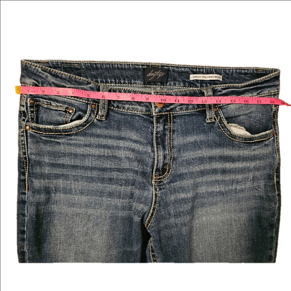 Daytrip Virgo Tailored Bootcut Stretch Medium Wash Jeans Size 36Long - Picture 11 of 14